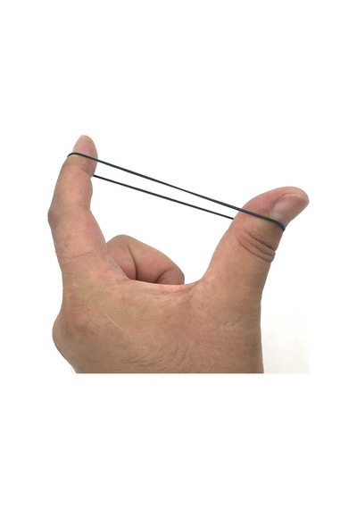 Siyah Küçük Paket Lastiği 40mm 3kg