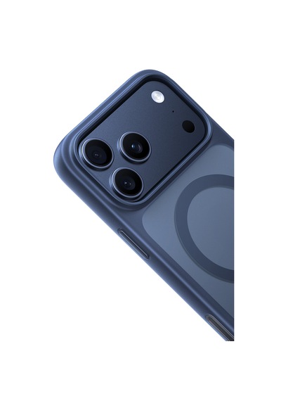 Torras Apple iPhone Uyumlu 17 Pro Guardian Magsafe Kılıf Lacivert