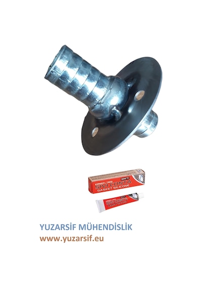 Vebasto Egzoz Çıkışı Webasto Egzoz Ucu Borulu Flanşlı