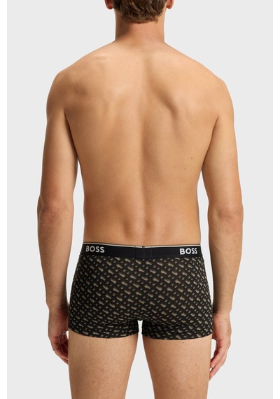 Boss Erkek Boxer 50554443 246 Siyah-haki-siyah Siyah-haki-siyah
