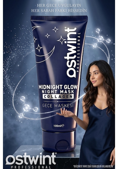 Ostwint Collagen Midnight Glow Night Mask Gece Maskesi 100 ML