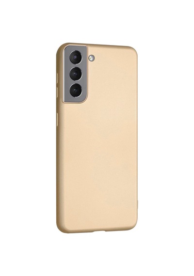 Smcase Samsung Galaxy Uyumlu S22 Plus 5g Kılıf Mat Premier Tpu Silikon Gold