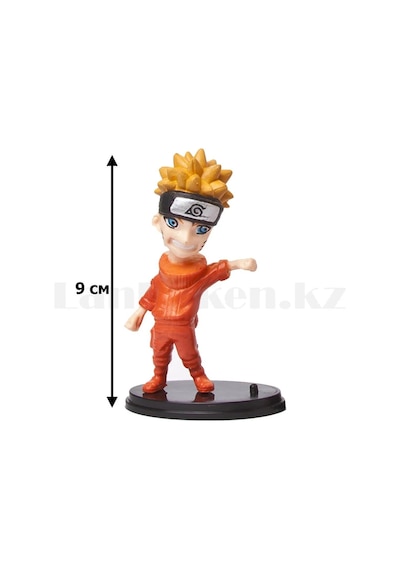 Naruto Shippuden Anime Figür Karakter Rock Lee Naruto Uzumaki Gaara 3 Lü Oyuncak Seti