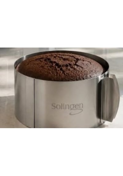 Tr Solingen Paslanmaz Çelik Ayarlanabilir Kek Kalıbı 16-34 Cm Diğer