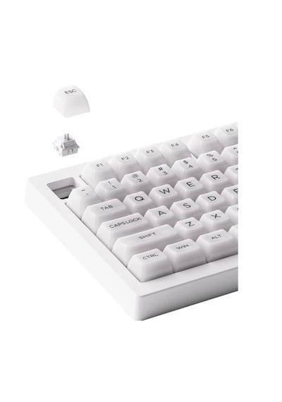 Akko 5075B Plus Shine-Through RGB Kablosuz Mekanik Oyuncu Klavye