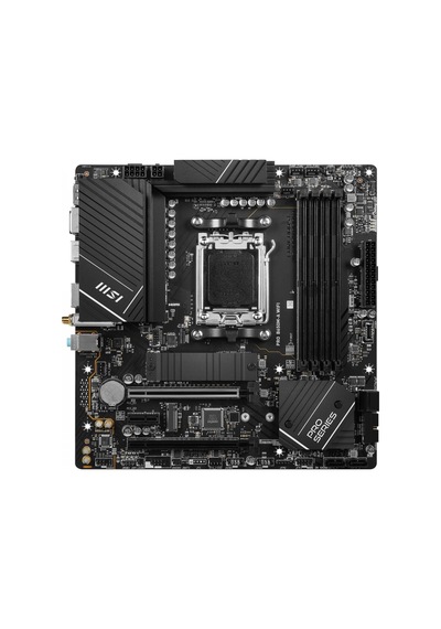 Msı Pro B650m A Wıfı Ddr5 Hdmı Dp Pcıe 4 0 Am5 Matx