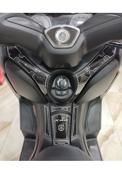 Yamaha Xmax 2018-2021 Karbon Desen Tank Pad Ve Torpido Pad Set