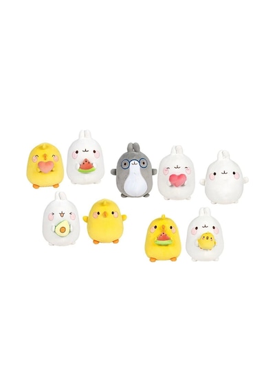 760024980 Molang Peluş 18 Cm - 1 Adet Stokta Olan Gönderilir Çok Renkli