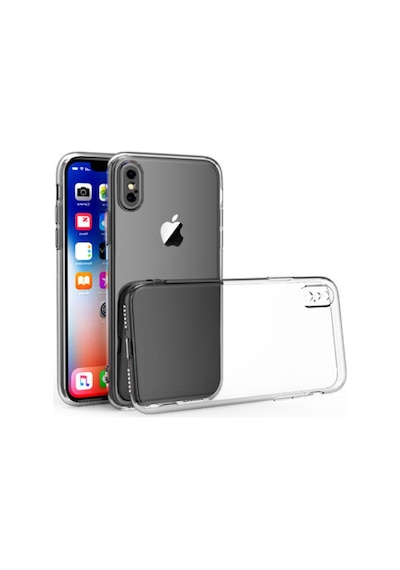 Apple Uyumlu iPhone X Xs Kilif Seffaf Silikon Kamera Korumali 3D Tipali 390780800