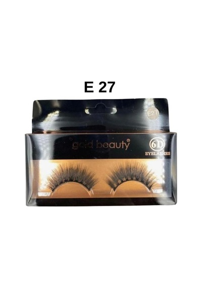 Gold Beauty 6d Eyelashes E27 Takma Kirpik