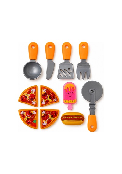 9 Parça Pizza Oyuncak Seti