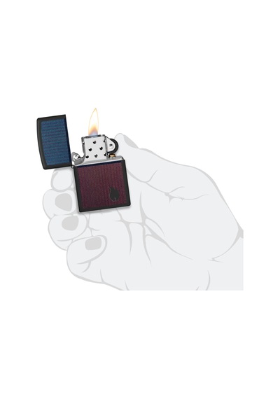 Zippo 218 Two Tone Flame Design Çakmak Çok Renkli