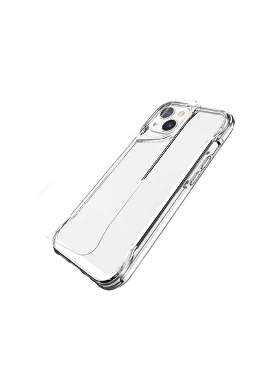 Apple Uyumlu iPhone 14 Kılıf Case, Transparent Smooth Hard Protective Cover
