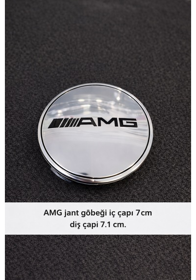Mercedes-amg Jant Göbeği Kapağı 70mm Tek Adet