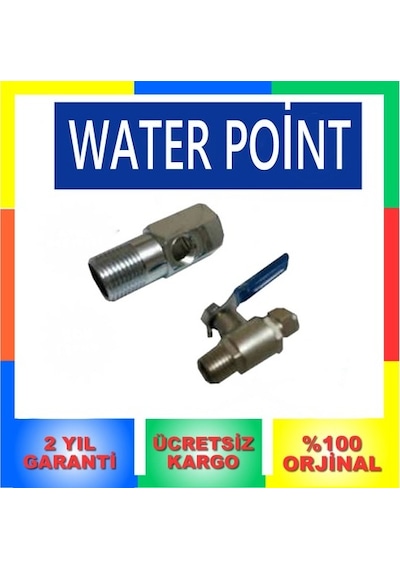 Su Arıtma Cihazı Metal Kuresel Vana-Hat Alma Vanası | Water Point