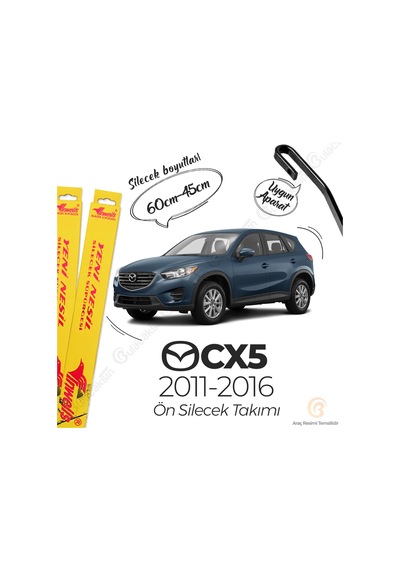 Mazda Cx5 Muz Silecek Takımı 2011-2016 İnwells