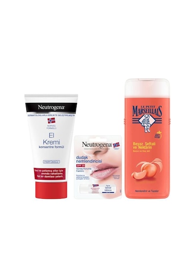 Neutrogena Norveç Formülü Parfümsüz El Kremi + Neutrogena Dudak K
