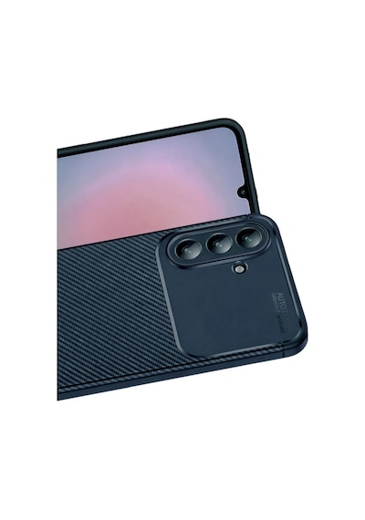 Samsung Galaxy Uyumlu A57 5g Kılıf Focus Carbon Silikon Kapak Lacivert