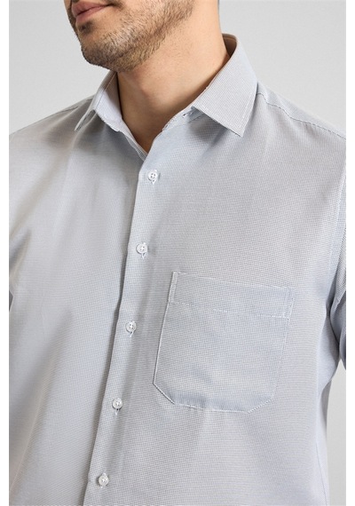 Süvari Siyah Regular Klasik Yaka Casual Gömlek Gm2025300050-s09 Siyah