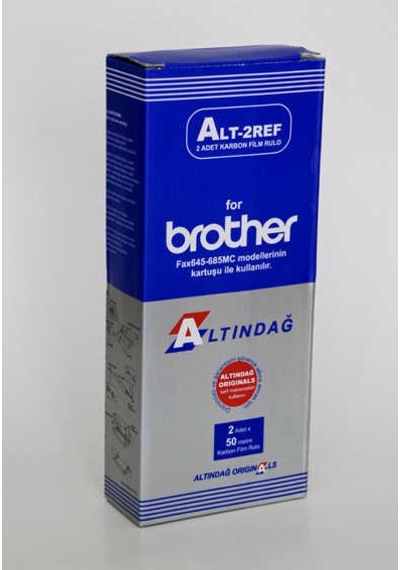 Altındağ ALT-2REF Brother 645-685MC Modelleri ile Uyumlu 2'li Karbon Film Rulo