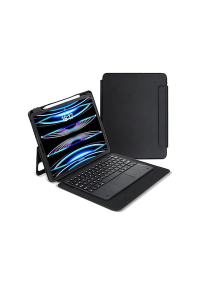 Samsung Galaxy Uyumlu Tab S11 Ultra 14.6inç X930 X936b Kılıf Kablosuz Klavyeli Case Mobax Türkçe Kılıf