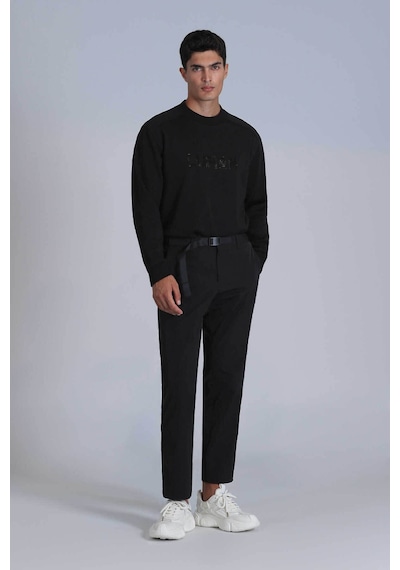 Lufian Luther Erkek Sweatshirt Siyah 001