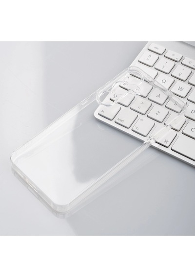Samsung Uyumlu Galaxy S24 Fe Zore 2mm Anti Shock Silikon Şeffaf