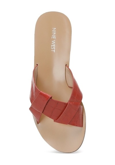 Nine West Capra 2Fx Kadın Düz Terlik-Kırmızı