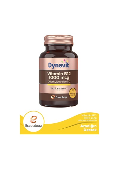 Methylcobalamin Vitamin B12 1000 Mcg 100 Dilaltı Tablet - Vitamin B12 Metilkobalamin 2 Paketi