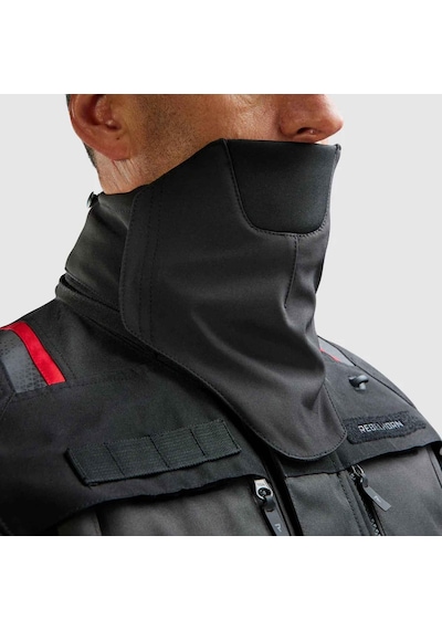 Rebelhorn Cubby V Kışlık Motosiklet Montu Antrasit - Kırmızı - Siyah 75068