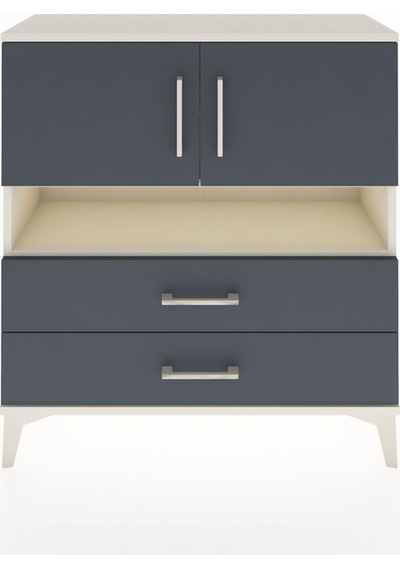Arges Şifonyer 3 Raflı 2 Çekmeceli 2 Kapaklı 88x30x96 Aytaşı-antrasit Aytası Arges Şifonyer 3 Raflı 2 Çekmeceli 2 Kapaklı 88x30x96 Aytaşı-antrasit Aytası