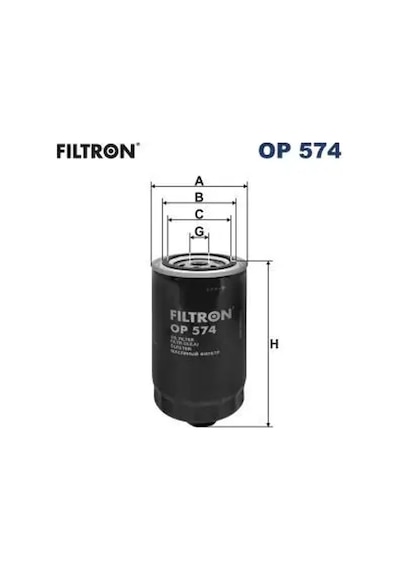 Fıltron Op574 Yag Filtresi 074115561 075115561 1328162
