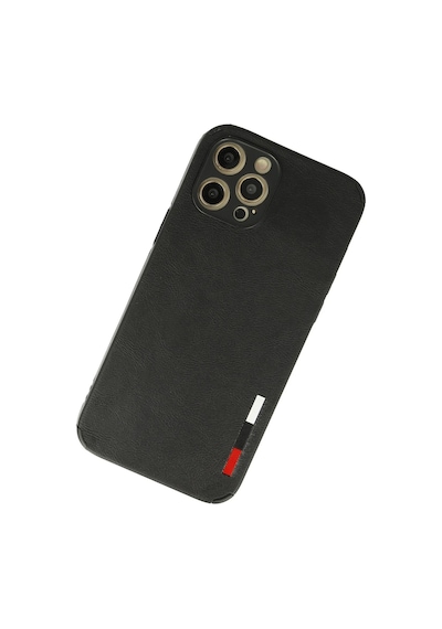 Newface - 860 - İphone 12 Pro Kılıf Loop Deri Silikon - Ece-umay - - Siyah