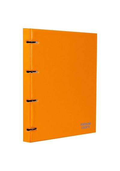 Önder Raınbow Colors 4 Halkalı Pvc Turuncu 122-18 Çok Renkli