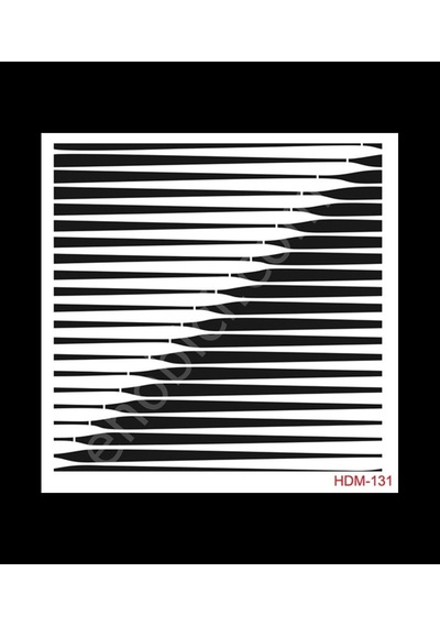 Hdm131 Cadence Home Dekor Stencil 25X25