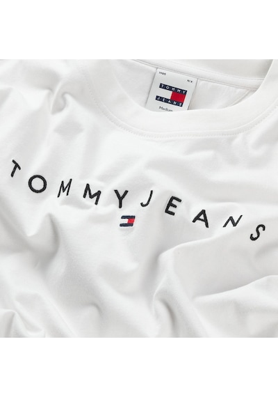 Tommy Jeans Erkek Tişört-dm0dm20744 Beyaz