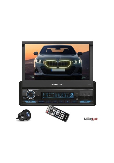 Sunplus Hıtech Sp-9022 Indash Teyp 7 Inç 4x55 Watt Bluetooth Mirrorlink Kumanda