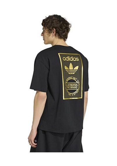 Adidas Varsıty Gold Tl Erkek Günlük Tişört Ib7076 Siyah