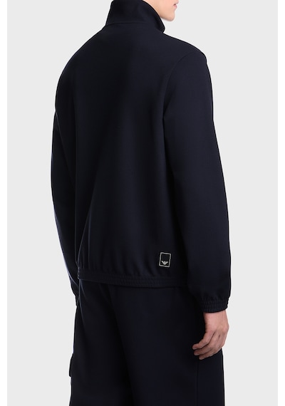 Emporio Armani Logolu Dik Yaka Tam Fermuarlı Sweat Erkek Sweat Em006320 Af27655 Ub118 Lacivert