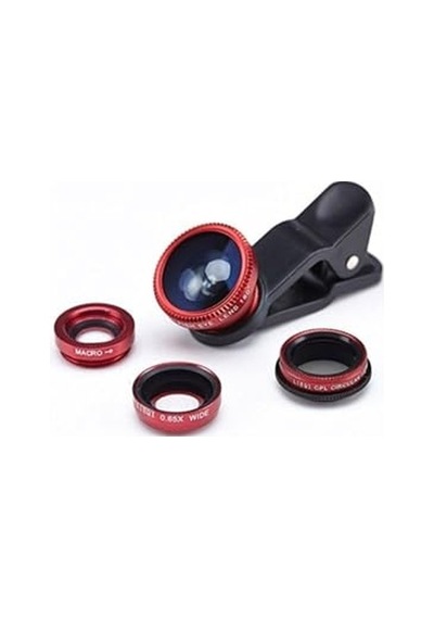 Ayrex Anunnaki Balık Gözü Lens Fish Eye Geniş Açılı Makro Telefon Lensi