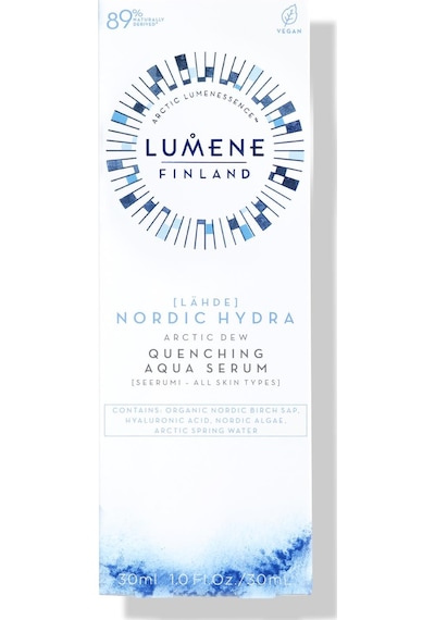 Lumene Arctic Dew Quenching Aqua Kutup Kaynak Suyu İçeren Nem Serumu 30 ML
