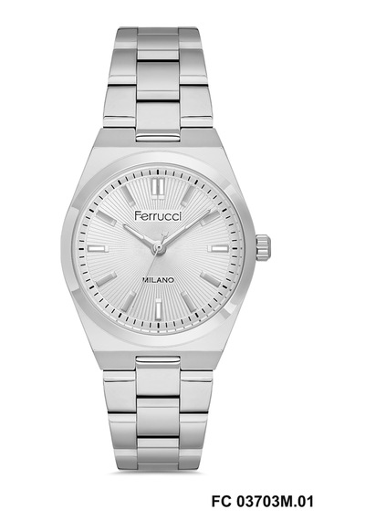 Ferrucci Kadın Kol Saati Fc 03703m.01. F731 Metalik