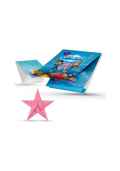 See Life Eğitici Çıkartma Ve Origami Deniz Dünyası 800'lü Sticker Hobi Seti