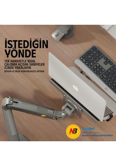 Nb Ergonomic Nb F80-fp 10-17inch Laptop Standı