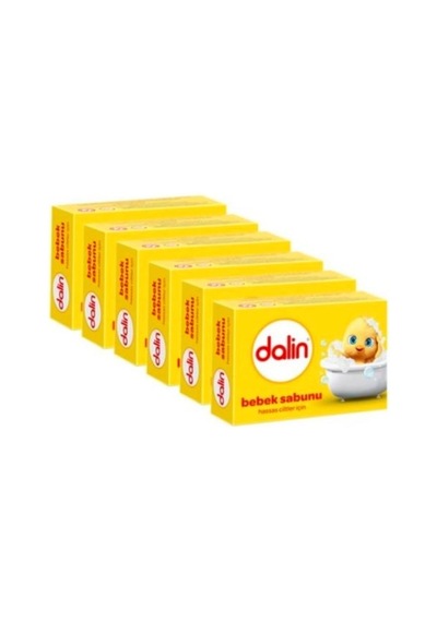 Dalin Hassas Ciltler için Bebek Sabunu 100 G x 6