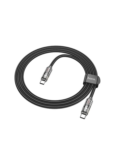 Hoco U122 Kristal Uç 60W Type-c To Hızlı Data Ve Şarj Kablosu