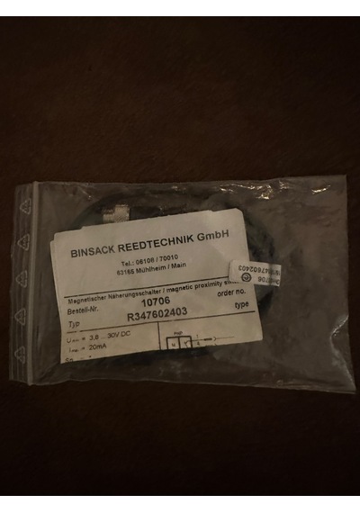 Bınsack Magnet.fıeld Senor Hall Pnp-nc H 10706 R347602403