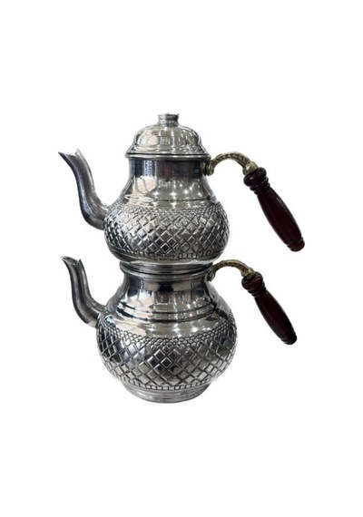 Çaydanlık Orta Boy Bakır Metalik