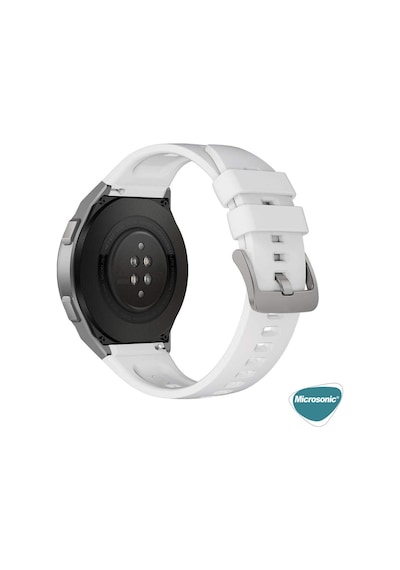 Microsonic Samsung Uyumlu Galaxy Watch 3 45Mm Kordon, Turuncu
