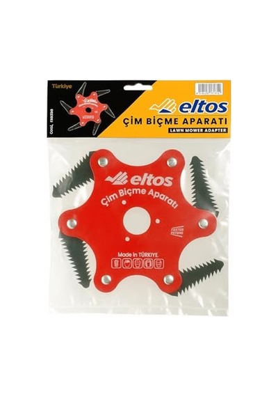 Çim Biçme Aparatı, 6 Bıçaklı, Ergonomik, Metal, Bahçe Tırpan Makinesi Ek Parça, Cba250